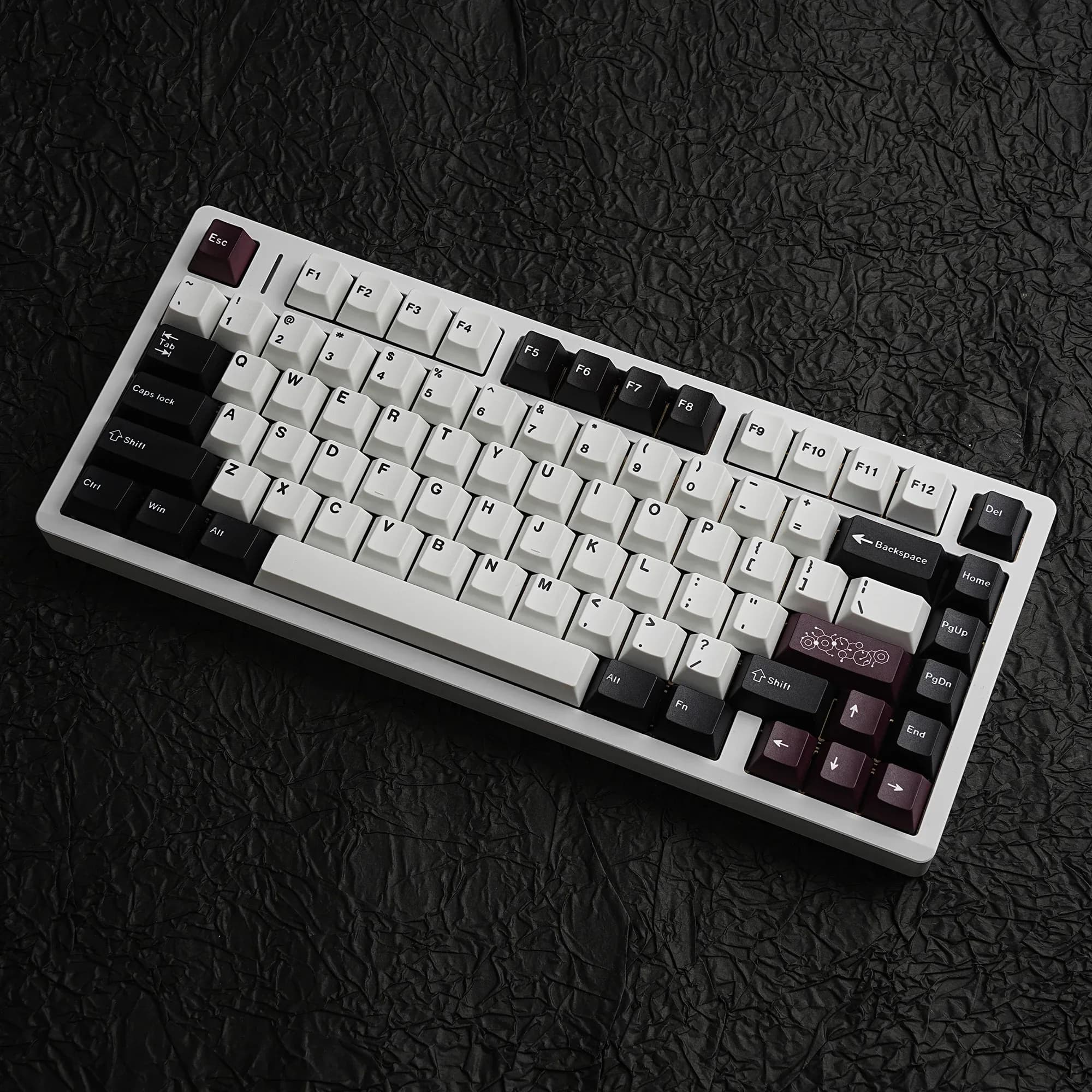 Keycaps PBT Dye-Sub Profil Cherry - Layout ISO (Français, Allemand, Espagnol, Coréen, Russe) pour Clavier Mécanique MX - Image 2
