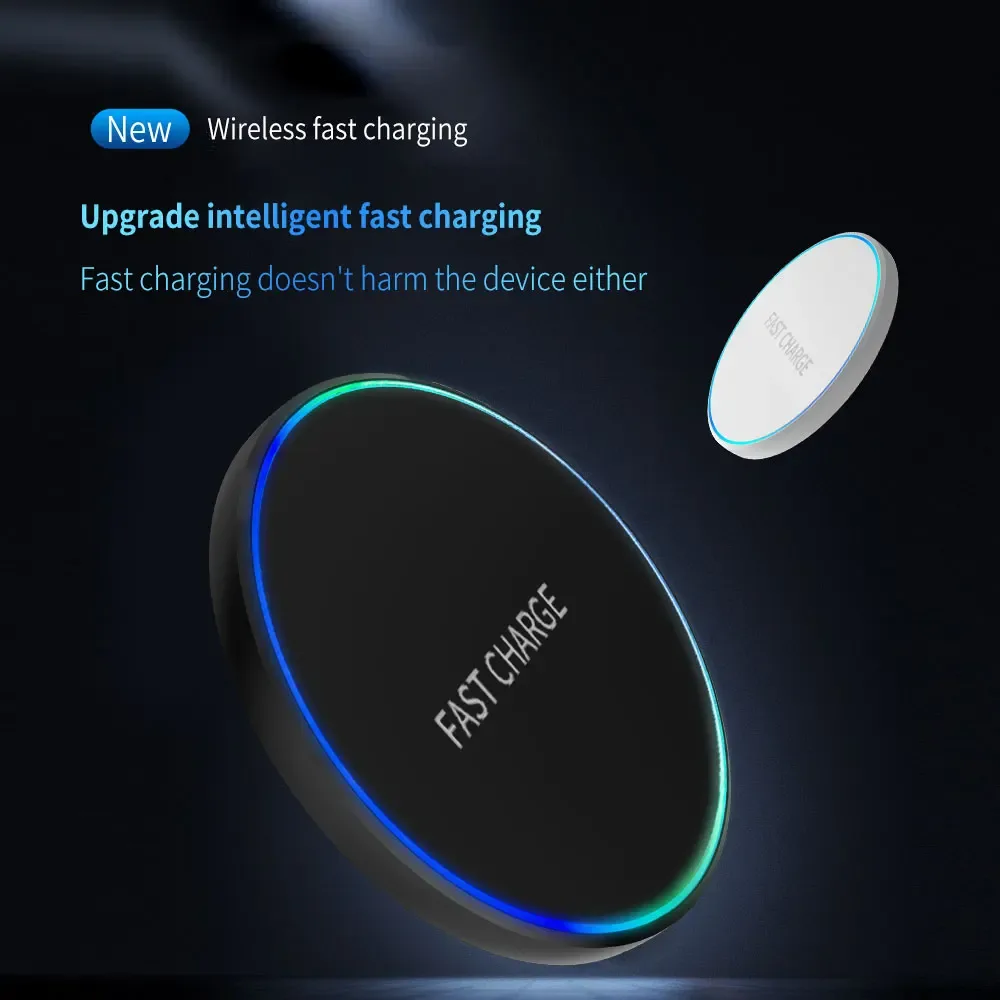 Support de charge sans fil rapide de bureau pour iPhone, Samsung et Xiaomi slide 2