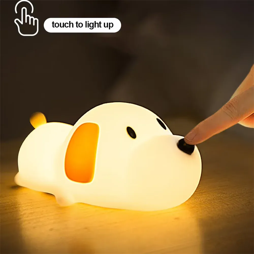 Veilleuse Lapin Tactile Rechargeable pour Enfant slide 13