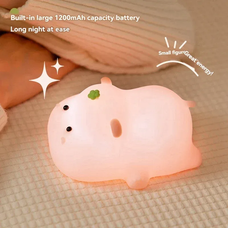 Veilleuse Lapin Tactile Rechargeable pour Enfant slide 16