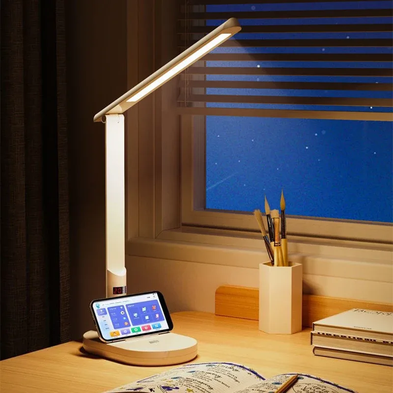 Lampe de bureau LED tactile et pliable - Rechargeable USB - Image 3