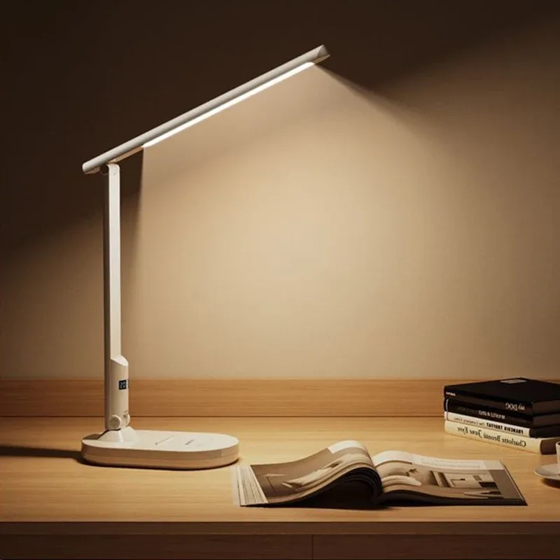 Lampe de bureau LED tactile et pliable - Rechargeable USB - Image 1