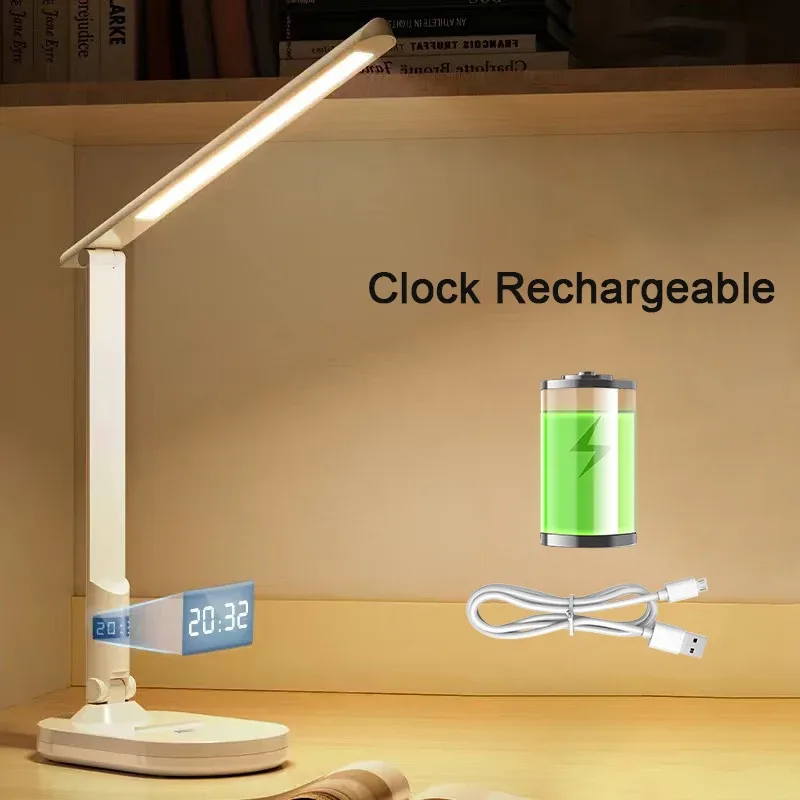 Lampe de bureau LED tactile et pliable - Rechargeable USB slide 8