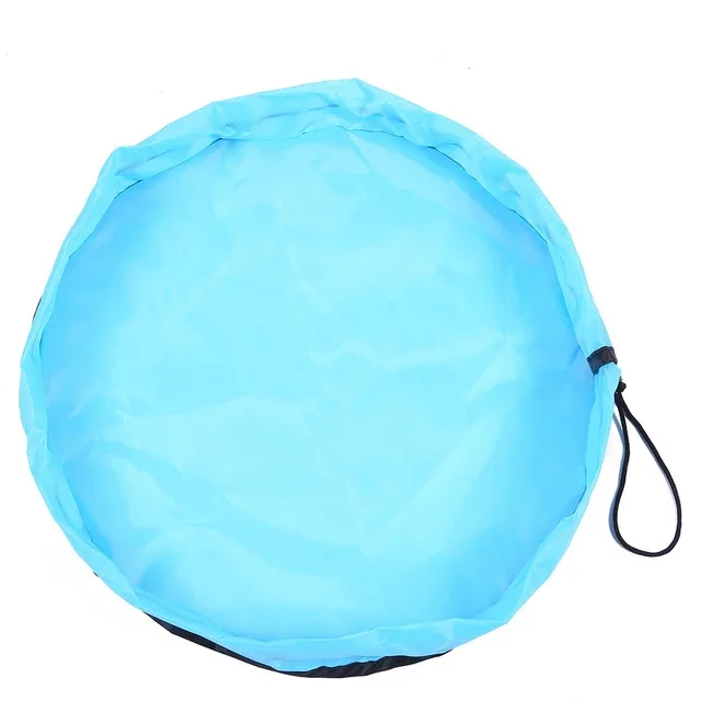Sac de rangement et tapis de jeu 2-en-1 pour jouets d'enfants slide 9
