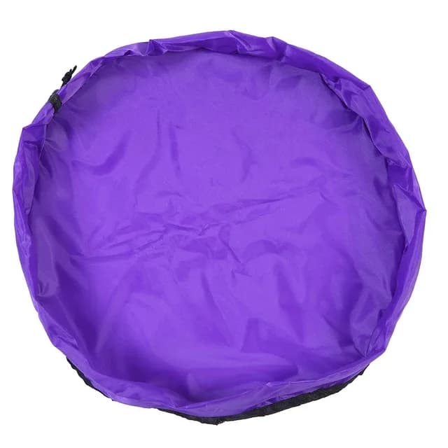Sac de rangement et tapis de jeu 2-en-1 pour jouets d'enfants slide 10