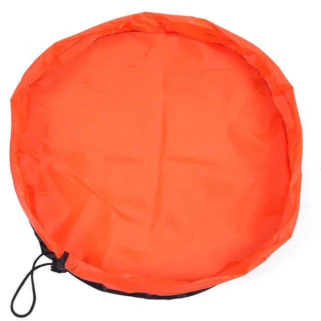 Sac de rangement et tapis de jeu 2-en-1 pour jouets d'enfants slide 16