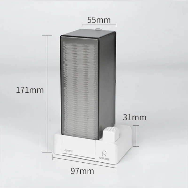 Distributeur automatique de cotons démaquillants anti-poussière slide 6