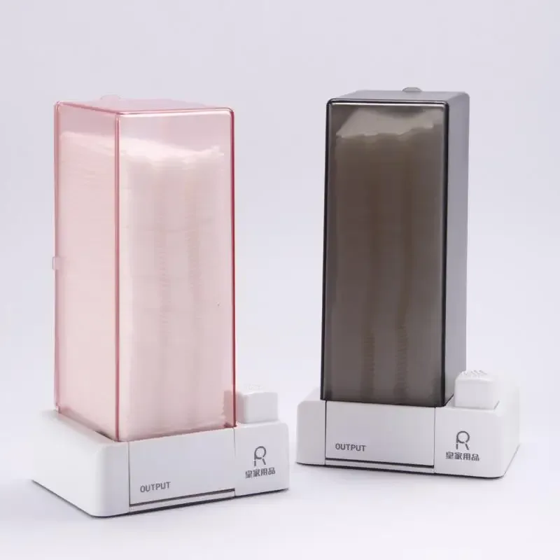 Distributeur automatique de cotons démaquillants anti-poussière