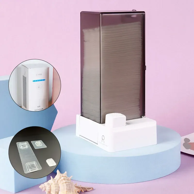 Distributeur automatique de cotons démaquillants anti-poussière slide 8