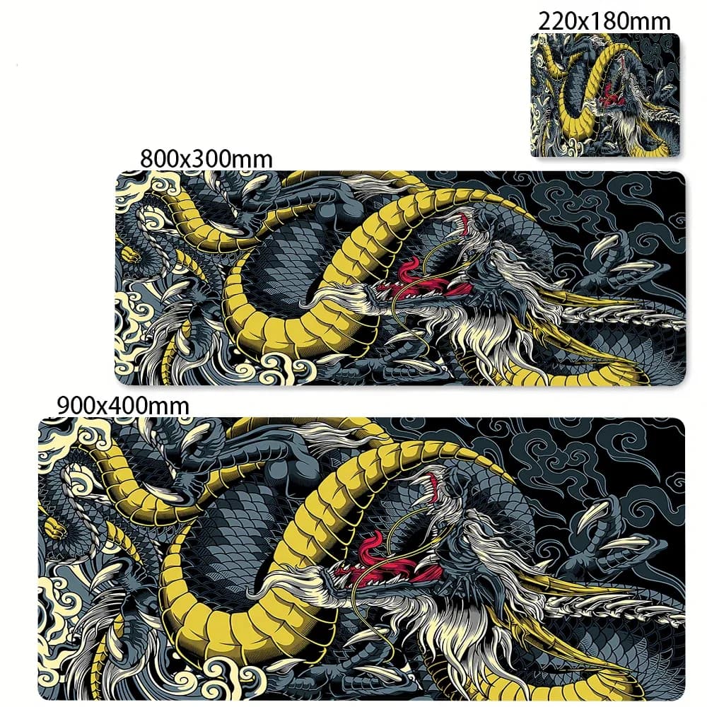 Tapis de souris gaming XXL motif Dragon - 800 x 300 mm slide 11