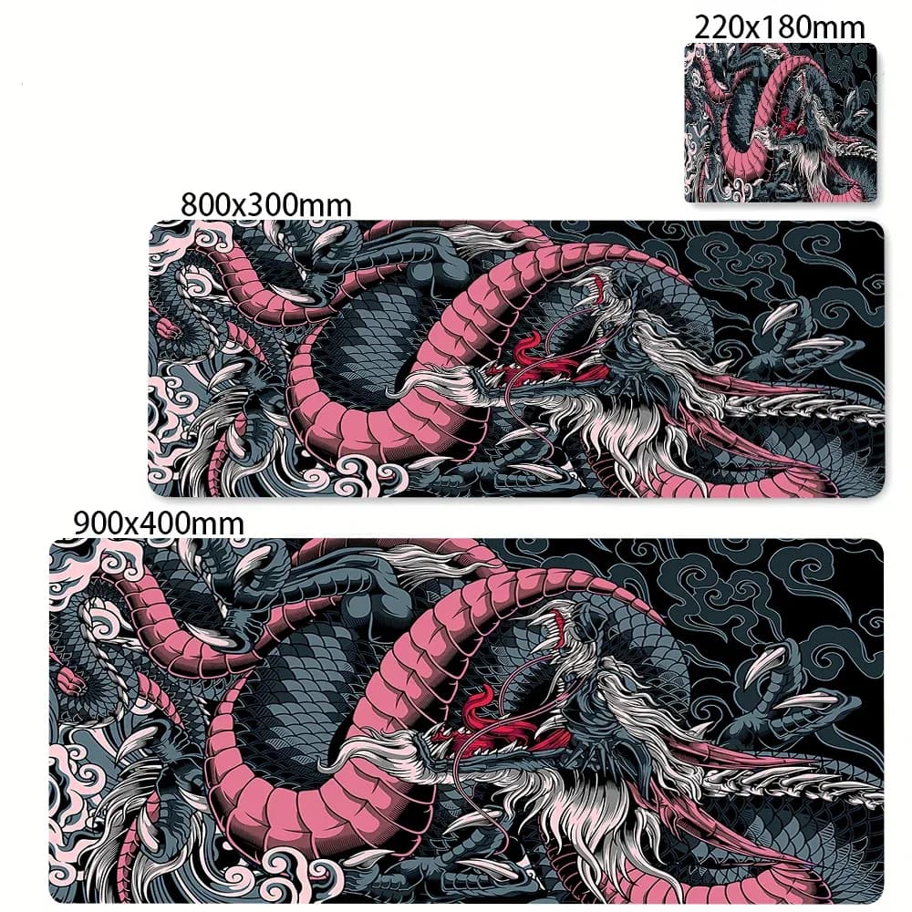 Tapis de souris gaming XXL motif Dragon - 800 x 300 mm slide 20