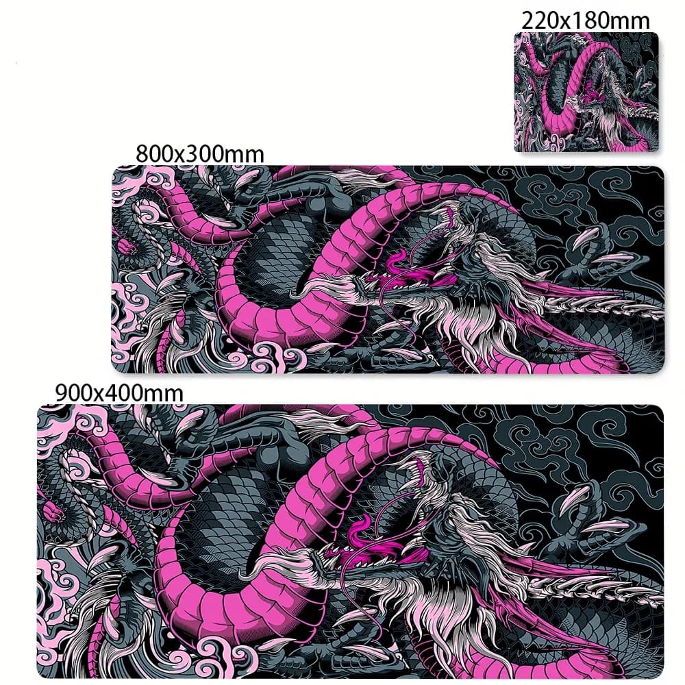 Tapis de souris gaming XXL motif Dragon - 800 x 300 mm slide 16