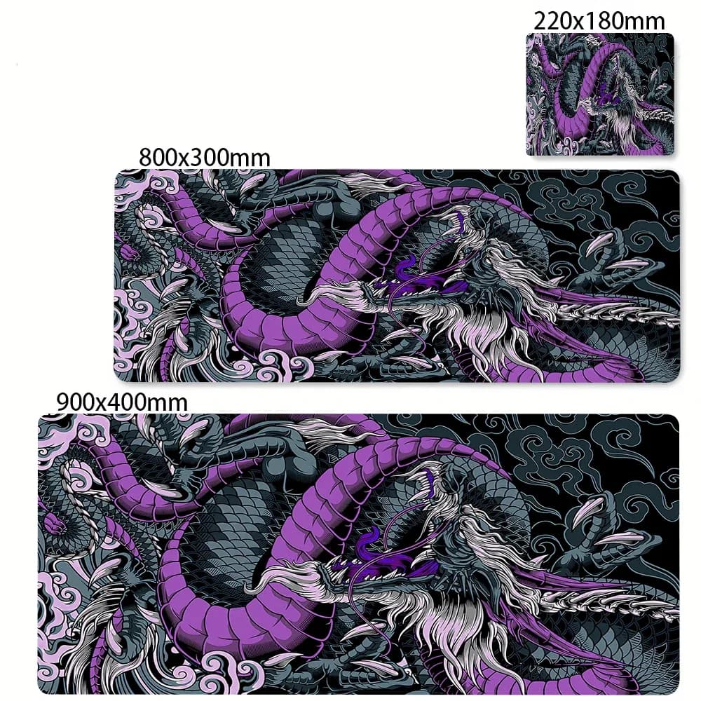 Tapis de souris gaming XXL motif Dragon - 800 x 300 mm slide 15