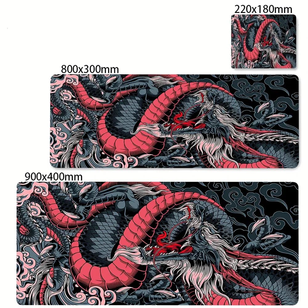 Tapis de souris gaming XXL motif Dragon - 800 x 300 mm slide 18