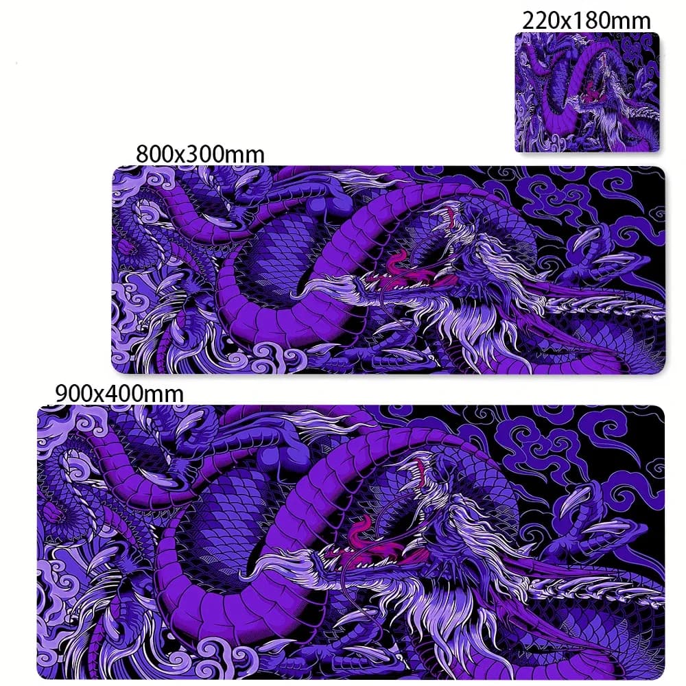 Tapis de souris gaming XXL motif Dragon - 800 x 300 mm slide 10