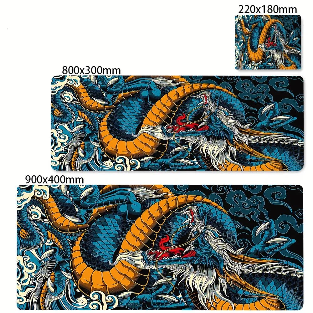 Tapis de souris gaming XXL motif Dragon - 800 x 300 mm slide 8