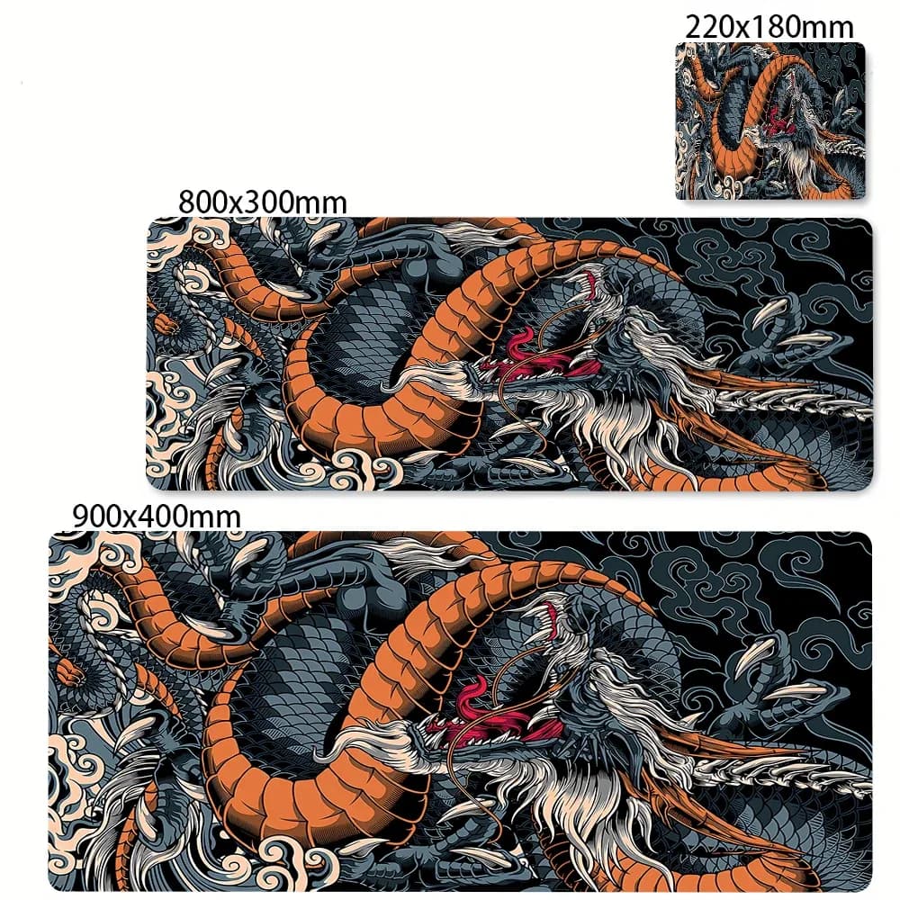 Tapis de souris gaming XXL motif Dragon - 800 x 300 mm slide 17