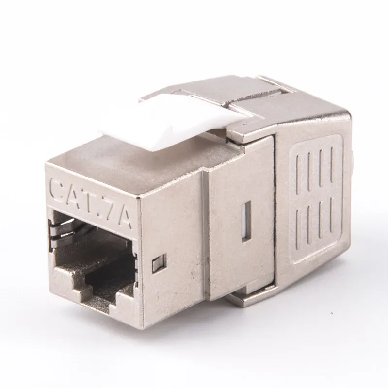 Linkwylan Connecteur Keystone RJ45 Cat8/Cat7, Blindé, Sans Outil, 40G 2000MHz, PoE+ 100W slide 7