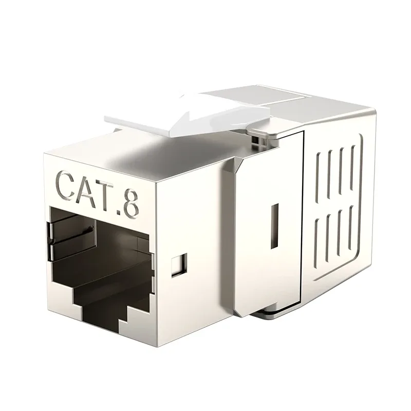 Linkwylan Connecteur Keystone RJ45 Cat8/Cat7, Blindé, Sans Outil, 40G 2000MHz, PoE+ 100W slide 8