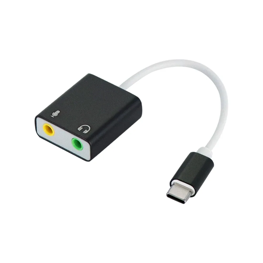 Adaptateur Carte Son Externe USB-C vers Jack 3,5 mm avec Son Surround 7.1 slide 12
