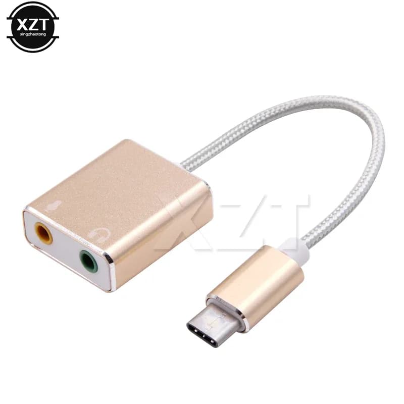 Adaptateur Carte Son Externe USB-C vers Jack 3,5 mm avec Son Surround 7.1 slide 7