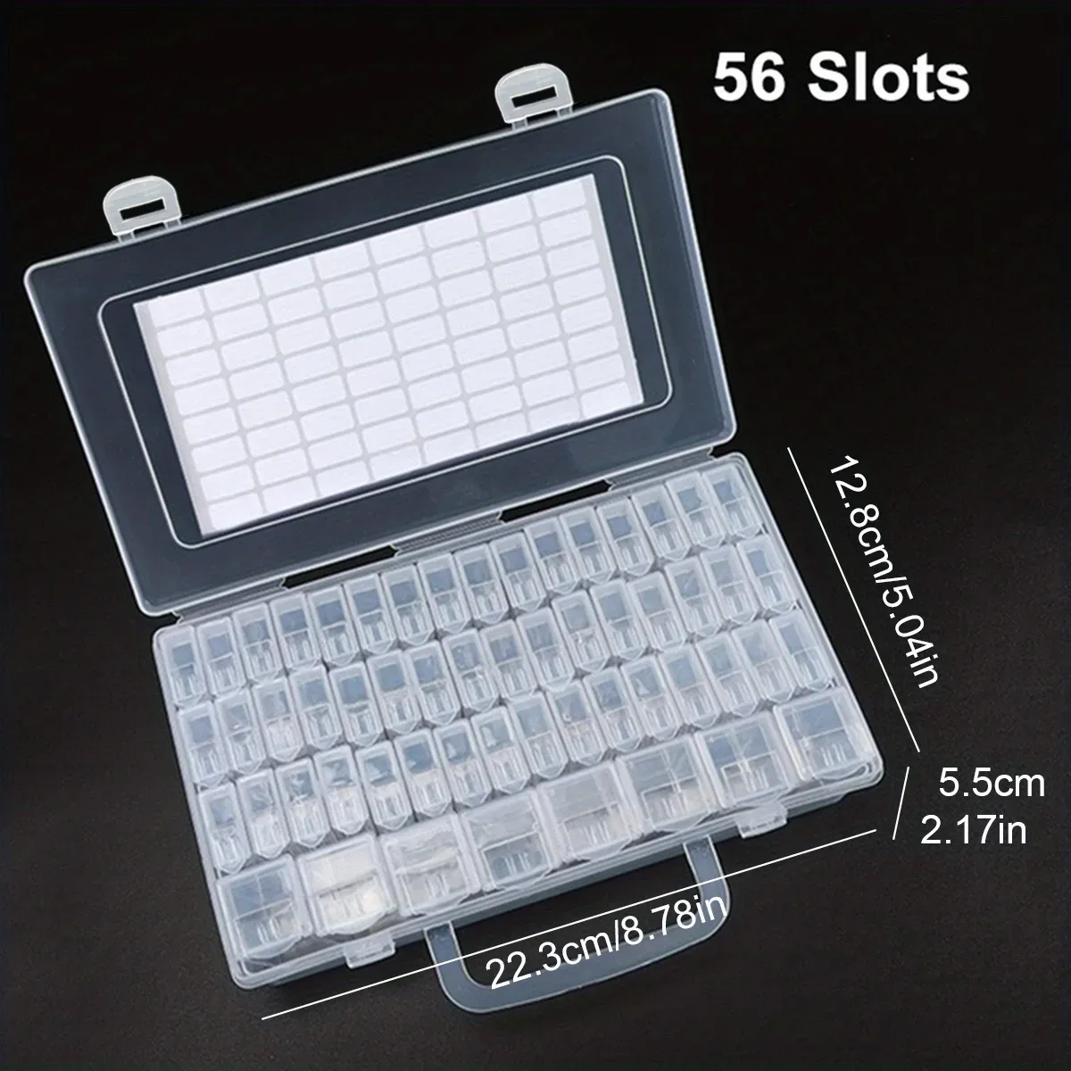 Boîte de rangement à compartiments pour peinture diamant et accessoires de bijoux slide 11