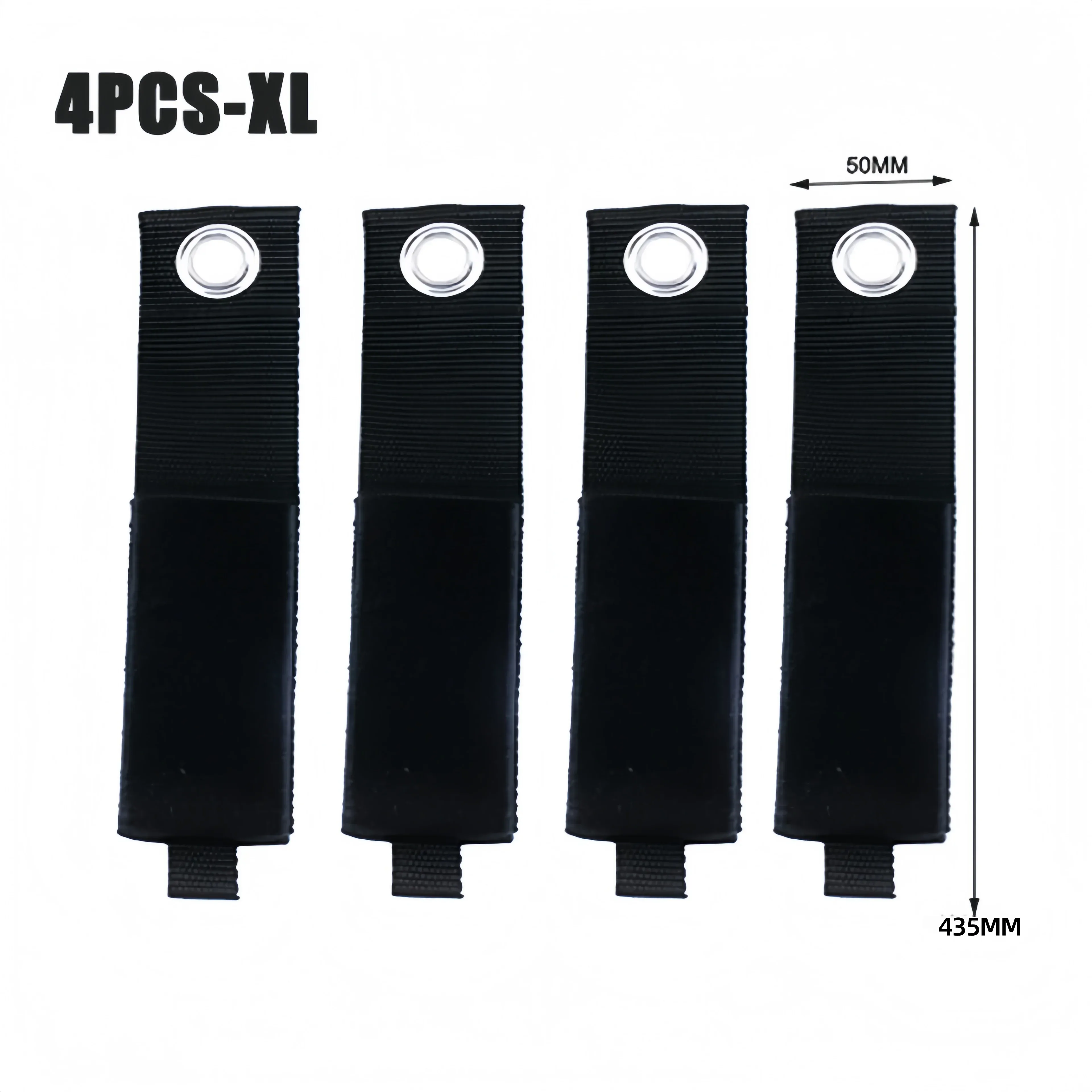 Lot de 4 sangles de rangement robustes pour câbles et tuyaux slide 11