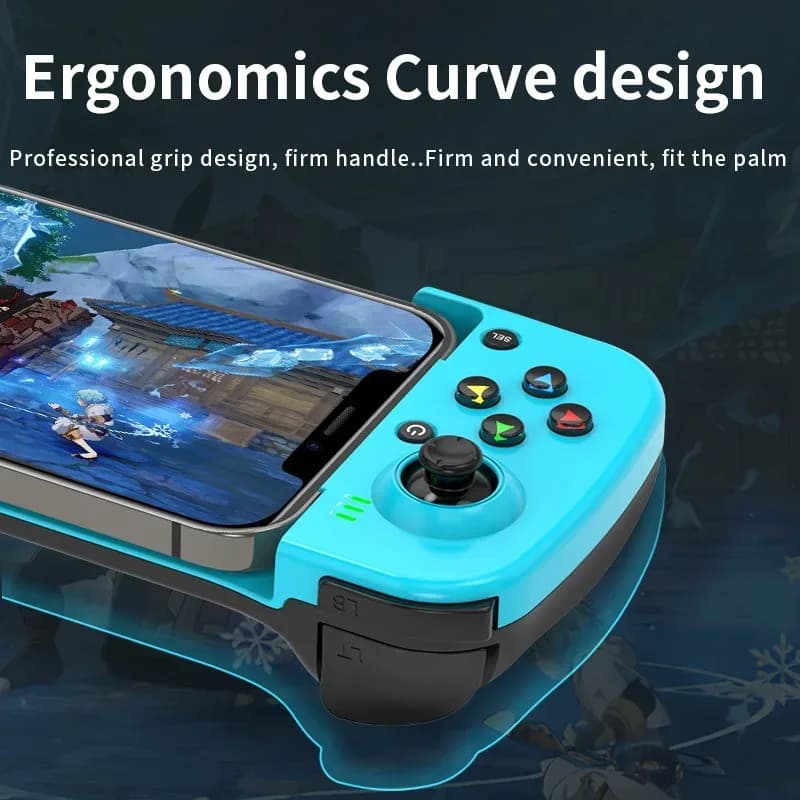 Manette de jeu extensible Bluetooth 5.0 D3 pour smartphone slide 5
