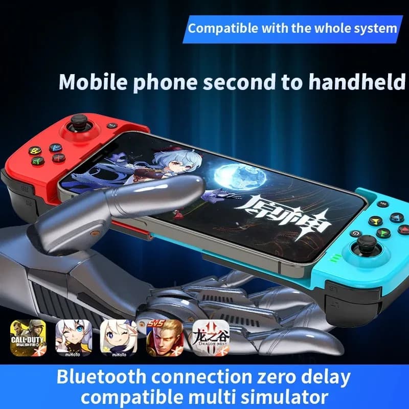 Manette de jeu extensible Bluetooth 5.0 D3 pour smartphone slide 6