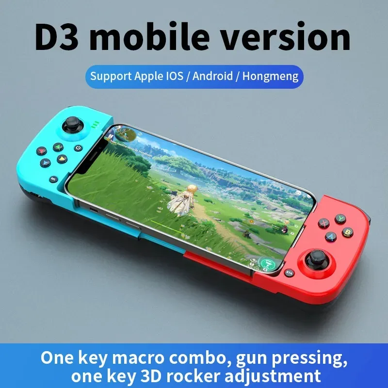 Manette de jeu extensible Bluetooth 5.0 D3 pour smartphone slide 9