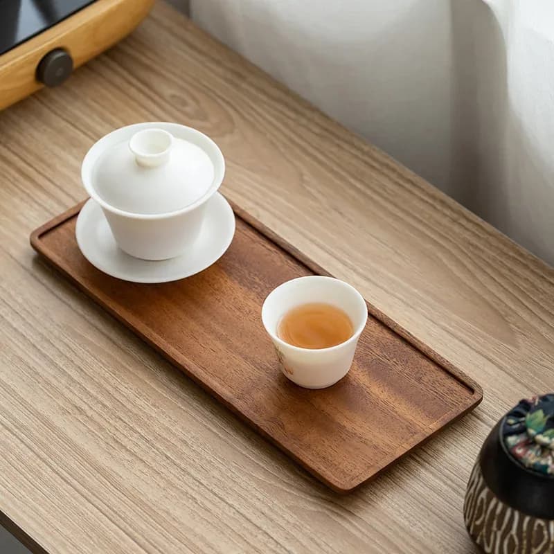 Plateau de service en bois naturel slide 4
