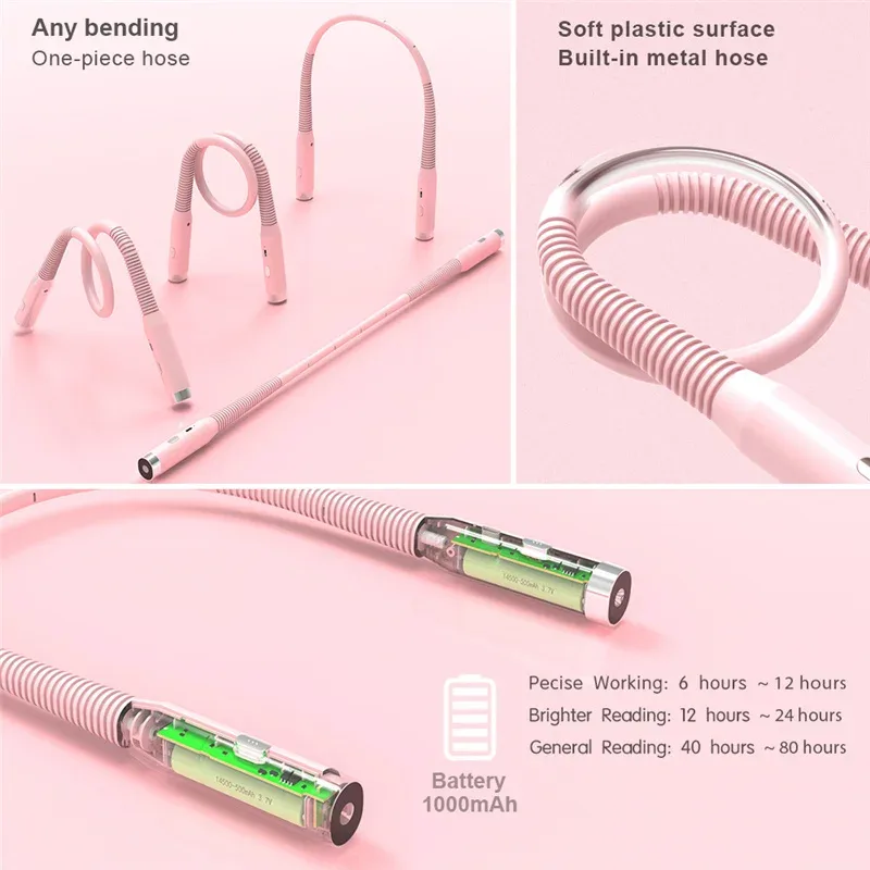 Lampe de lecture tour de cou LED rechargeable - Image 4