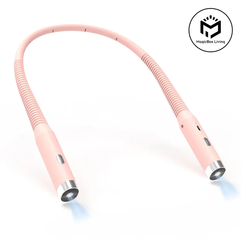 Lampe de lecture tour de cou LED rechargeable - Image 1