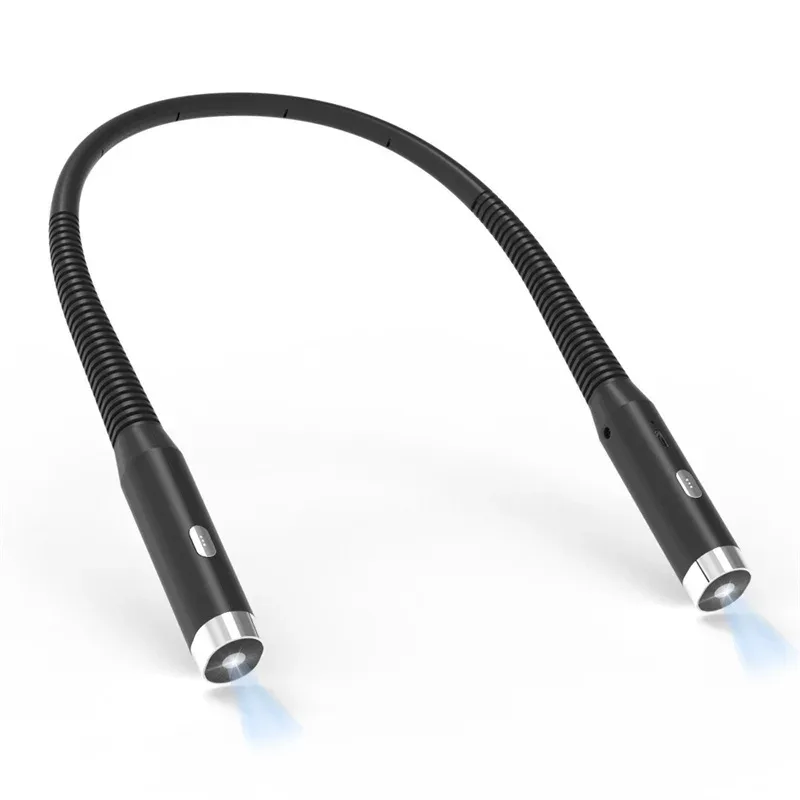 Lampe de lecture tour de cou LED rechargeable slide 8