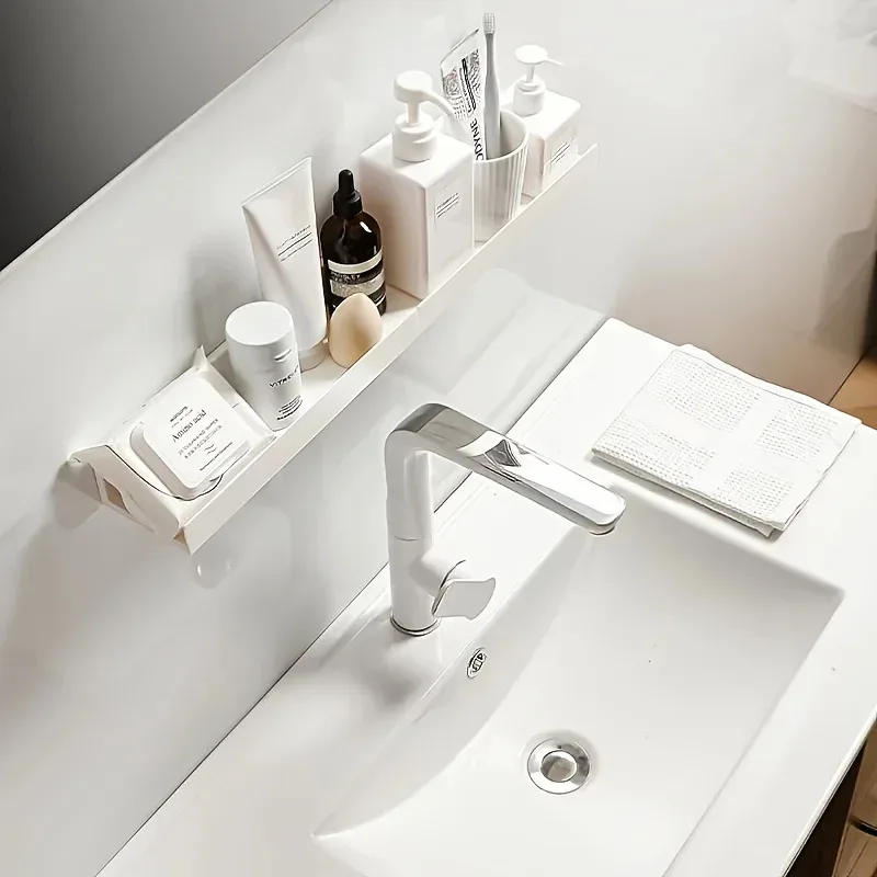 Étagère d'angle de douche murale sans perçage - Image 4