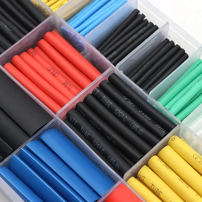 Assortiment de gaines thermorétractables (ratios 2:1 et 3:1), 102 à 750 pièces slide 6