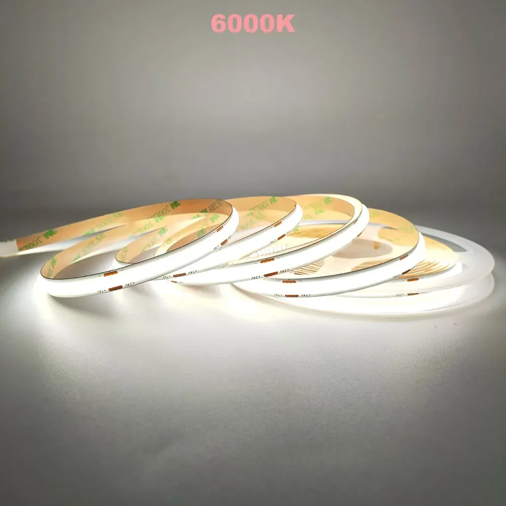 Ruban LED COB 12V/24V - Largeurs 5mm/8mm - Plusieurs coloris et températures de blanc slide 13
