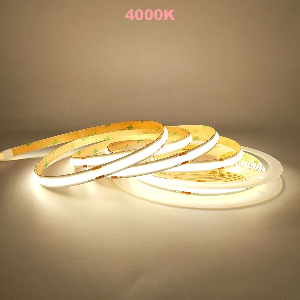 Ruban LED COB 12V/24V - Largeurs 5mm/8mm - Plusieurs coloris et températures de blanc slide 14