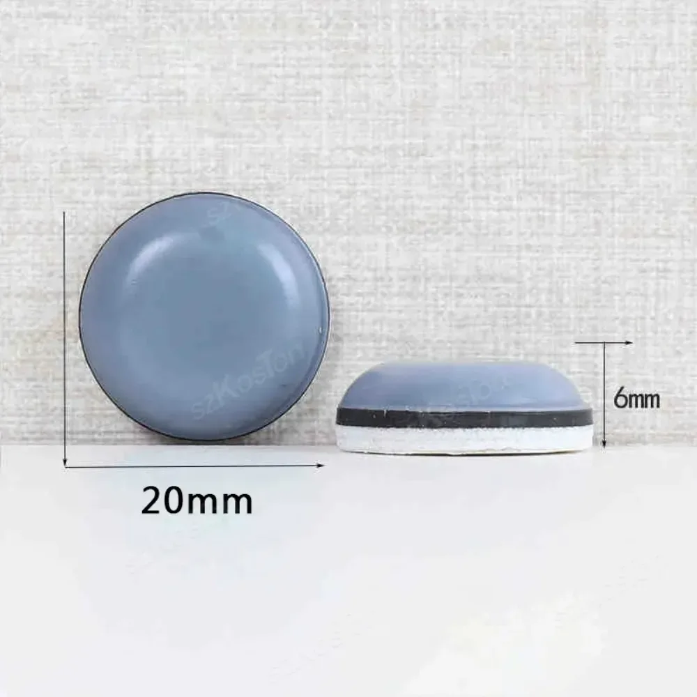 Lot de 20 patins glisseurs pour meubles - Protection anti-rayures pour pieds de table et chaise slide 4