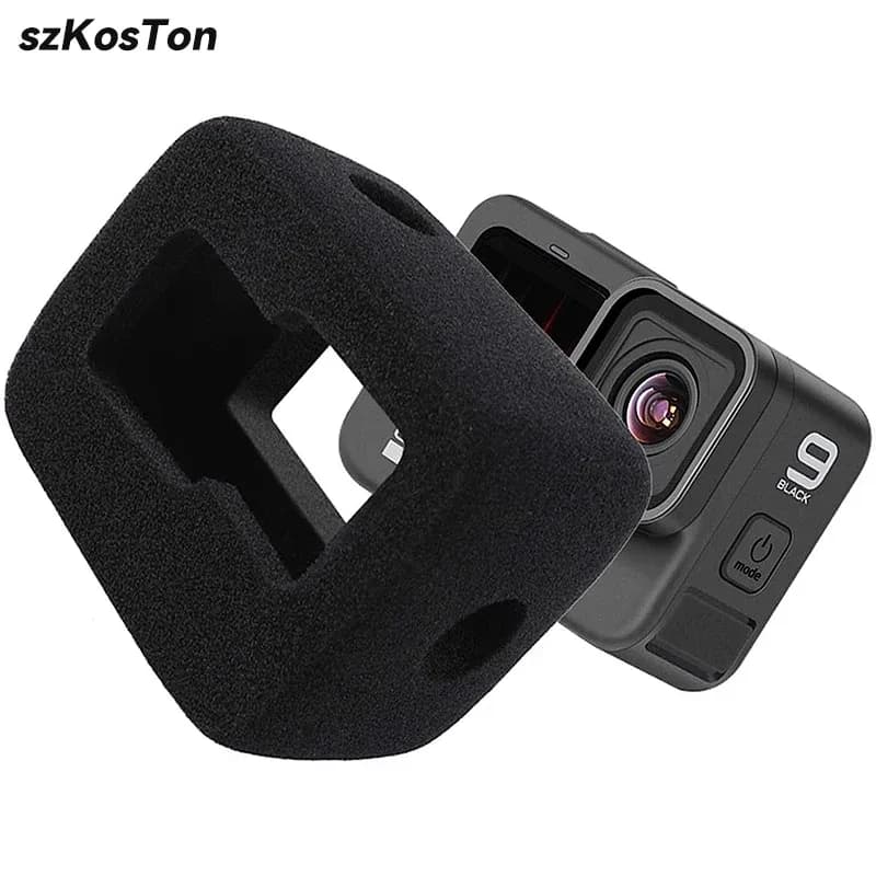 Bonnette anti-vent en mousse pour GoPro Hero 13, 12, 11, 10, 9 et Mini