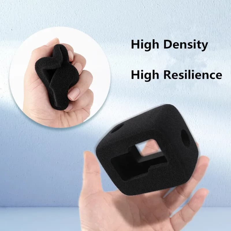 Bonnette anti-vent en mousse pour GoPro Hero 13, 12, 11, 10, 9 et Mini slide 6