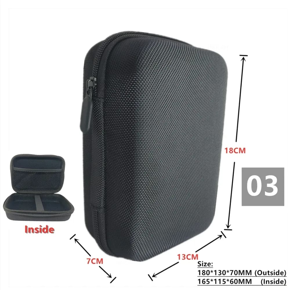 Étui de rangement antichoc OligBox pour multimètre numérique et accessoires électroniques - Image 4
