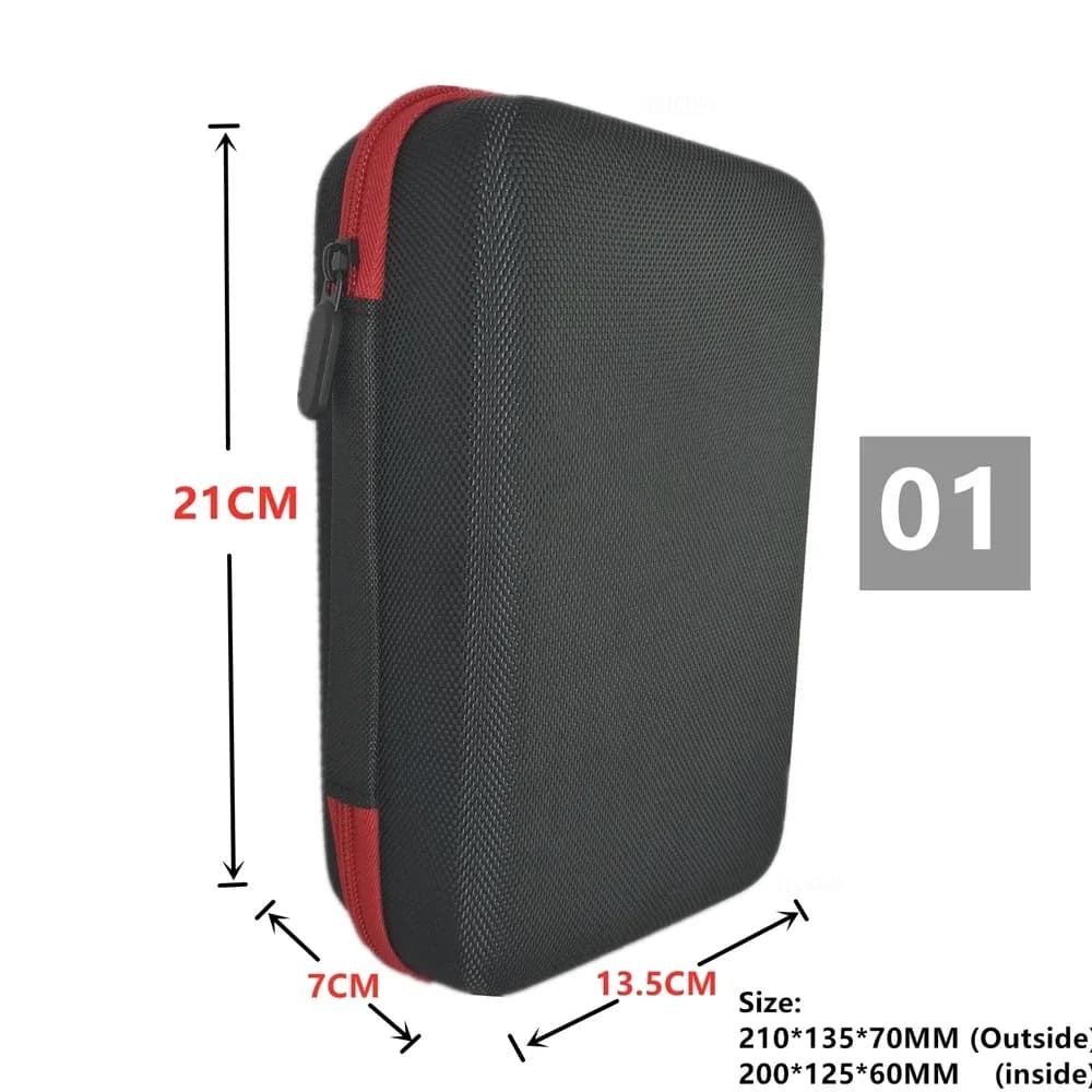 Étui de rangement antichoc OligBox pour multimètre numérique et accessoires électroniques - Image 2