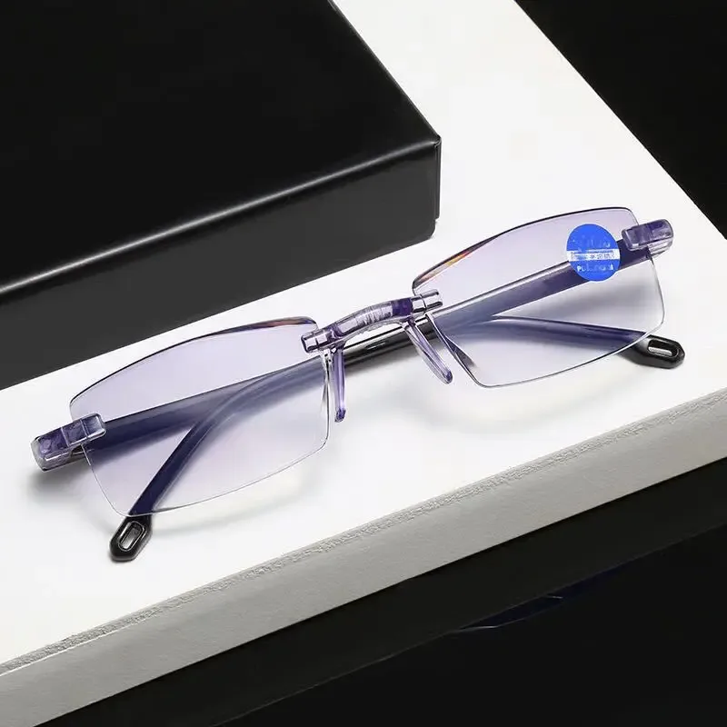 Lunettes de lecture progressives anti-lumière bleue haute résistance slide 3
