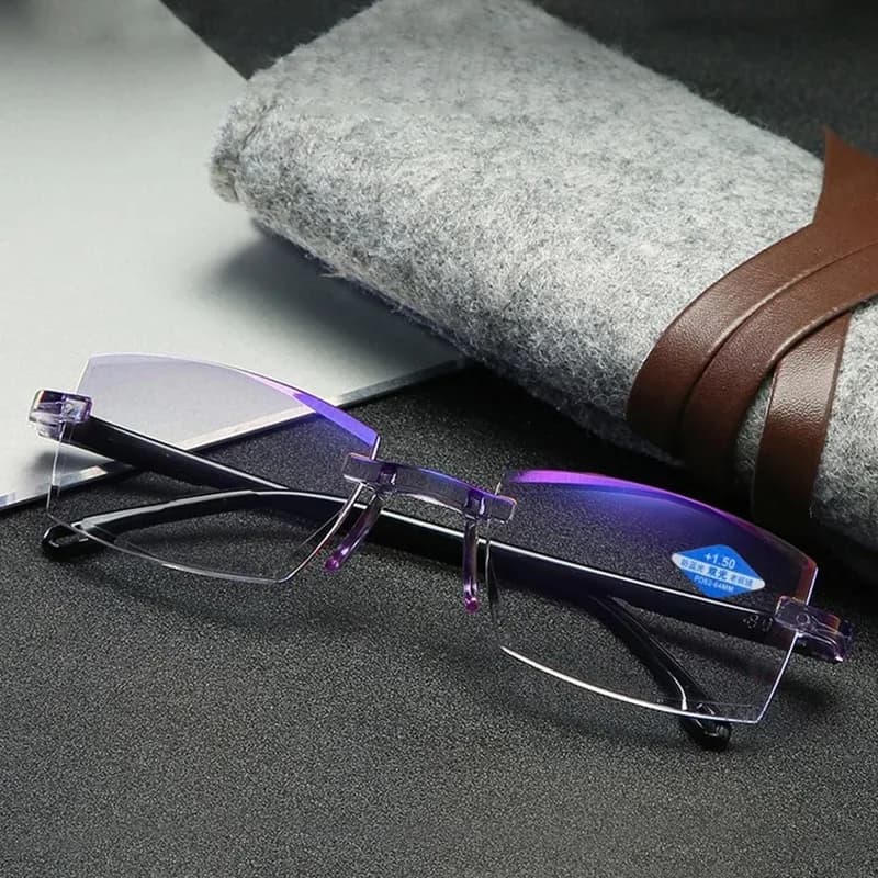 Lunettes de lecture progressives anti-lumière bleue haute résistance slide 5