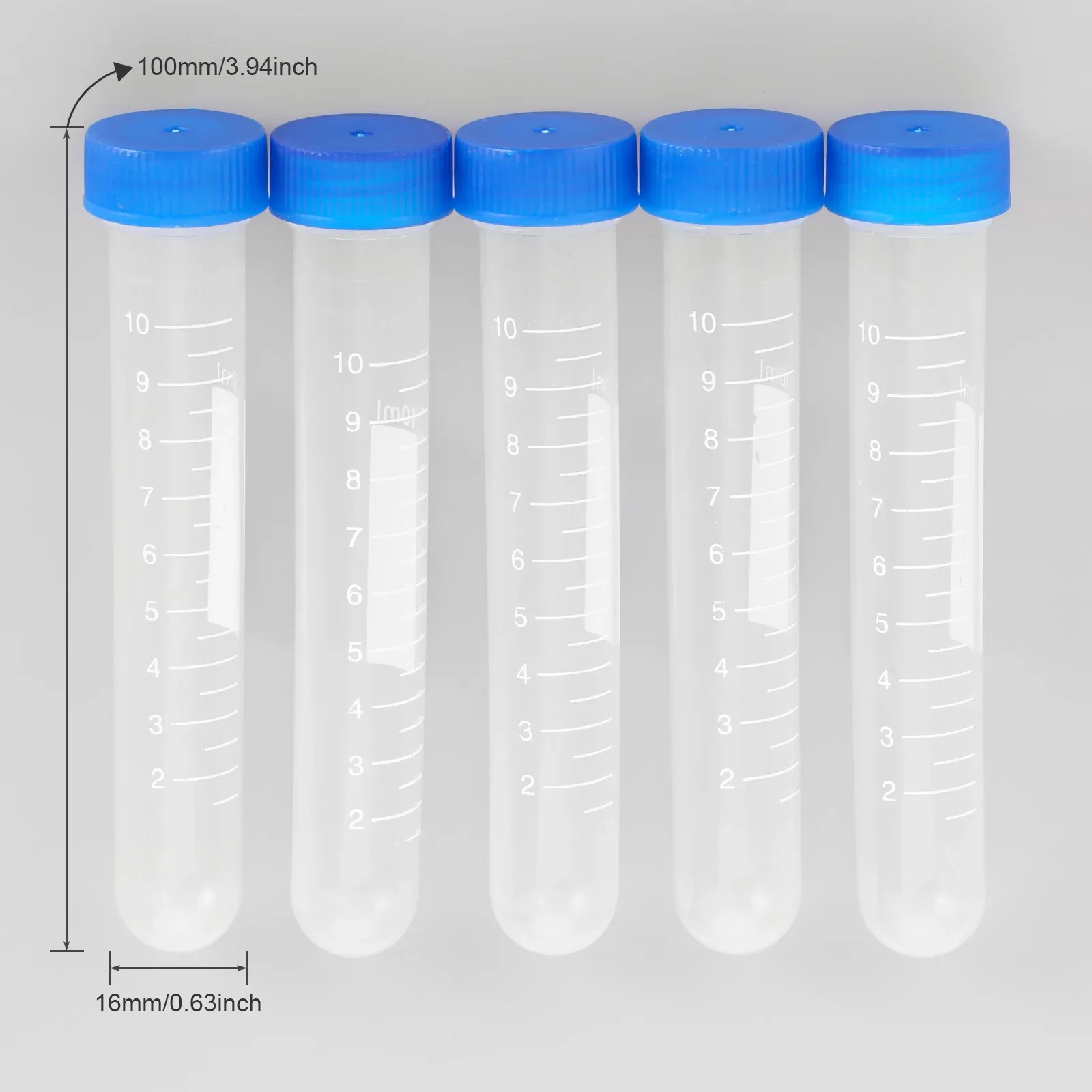 Lot de 5 flacons de rangement transparents pour broderie et couture slide 13