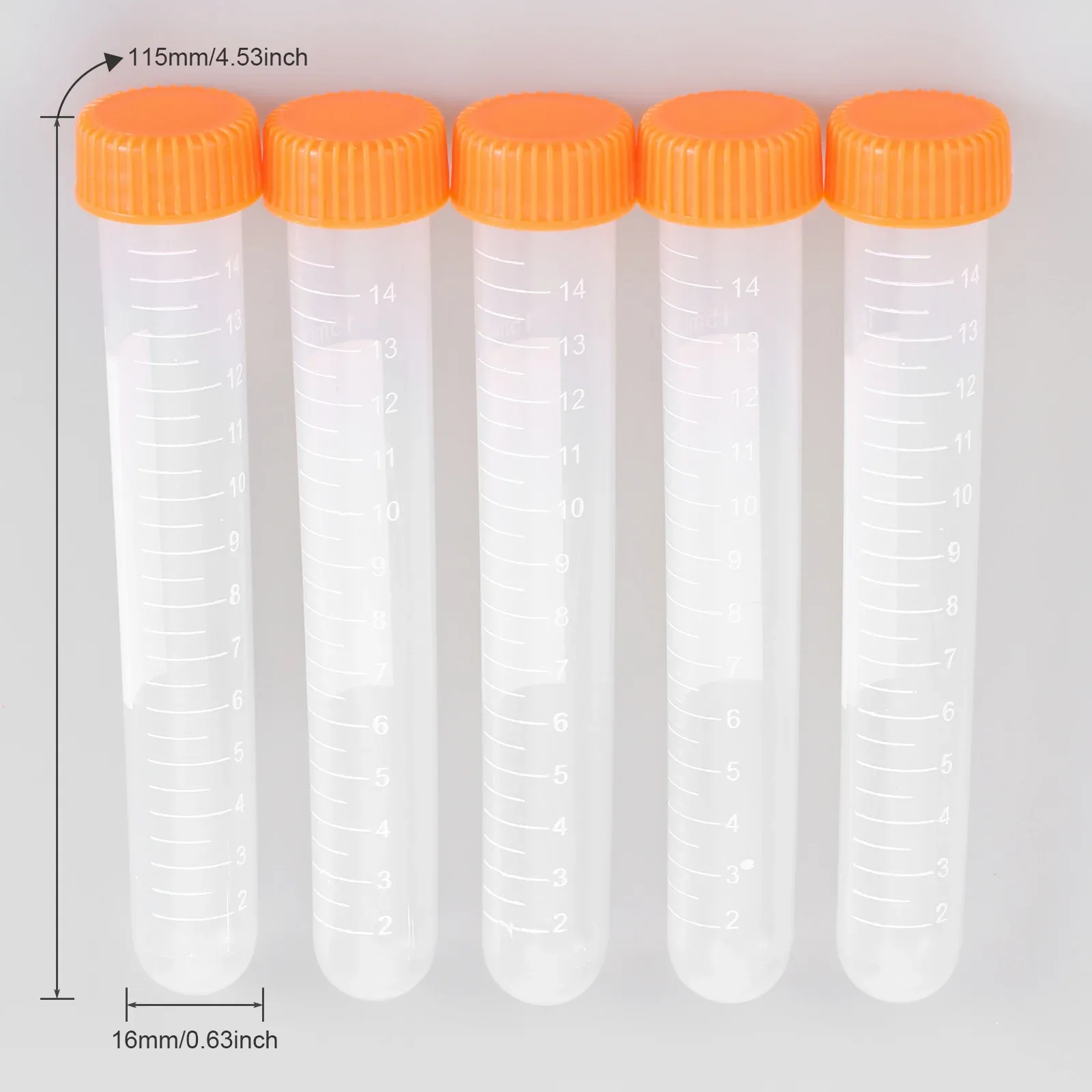 Lot de 5 flacons de rangement transparents pour broderie et couture slide 10