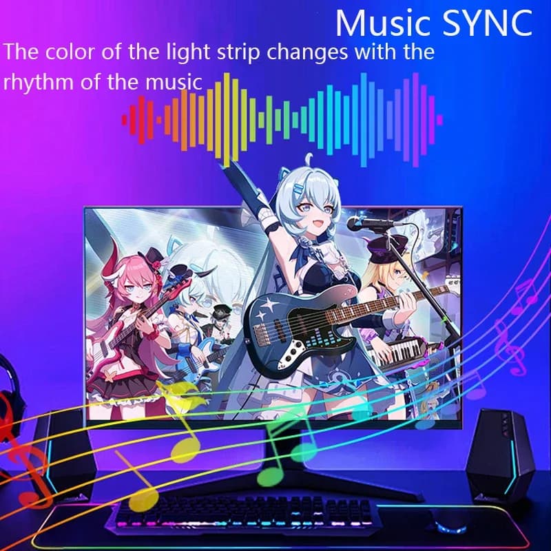 Rétroéclairage LED RGB pour écran PC avec synchronisation intelligente - Image 4