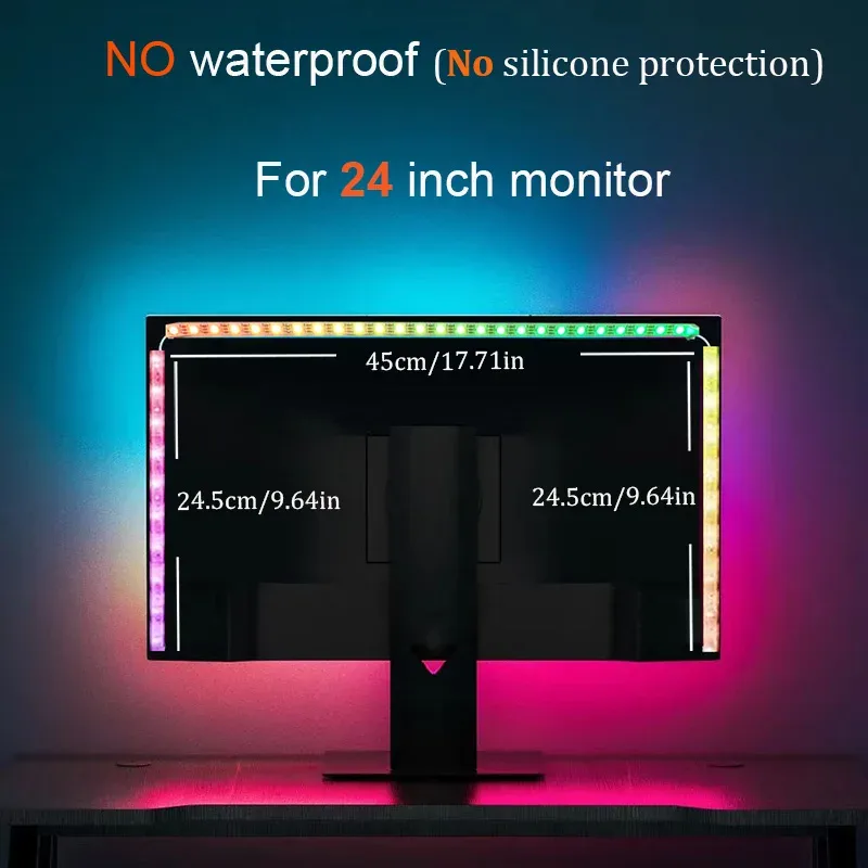 Rétroéclairage LED RGB pour écran PC avec synchronisation intelligente slide 14