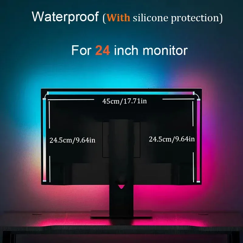 Rétroéclairage LED RGB pour écran PC avec synchronisation intelligente slide 12